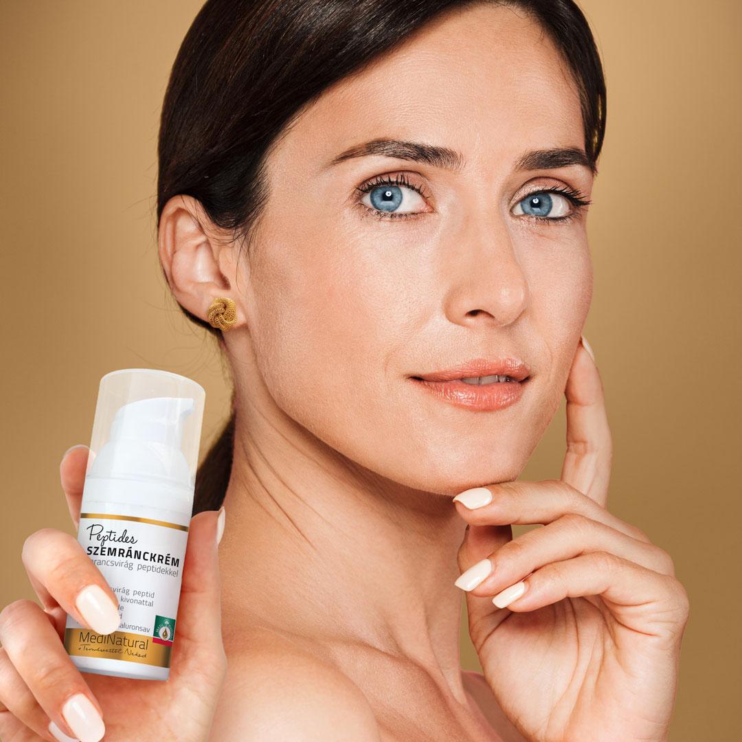 Peptides szemránckrém narancsvirág peptidekkel
